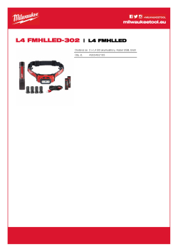 MILWAUKEE L4 FMHLLED-302 4933492105 A4 PDF