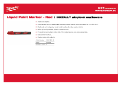 MILWAUKEE INKZALL™ tekutý značkovač 4932492143 A4 PDF