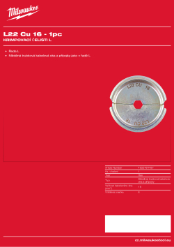 MILWAUKEE L22 Cu 16 4932464487 A4 PDF