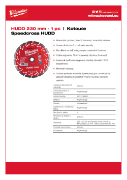 MILWAUKEE HUDD 230 4932399822 A4 PDF