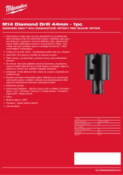 MILWAUKEE 44 mm - M14 4932478282 A4 PDF
