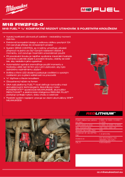 MILWAUKEE M18 FIW2F12 4933498058 A4 PDF