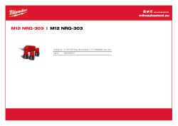 MILWAUKEE M12™  sada akumulátorů a nabíječky 4933459207 A4 PDF