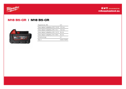 MILWAUKEE M18™ odolný akumulátor 5,0 Ah 4932479265 A4 PDF