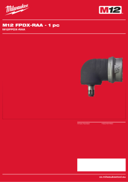 MILWAUKEE M12 FPDX-RAA 4932464480 A4 PDF