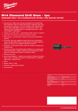 MILWAUKEE 5 mm - M14 4932471758 A4 PDF