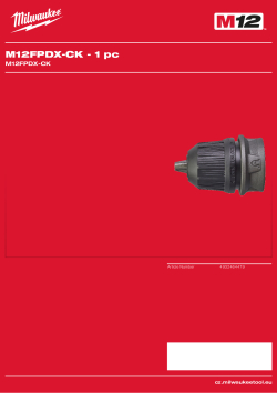 MILWAUKEE M12FPDX-CK 4932464479 A4 PDF