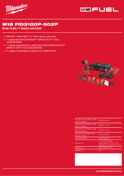 MILWAUKEE M18 FID3100P 4933498244 A4 PDF
