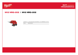 MILWAUKEE M12™  sada akumulátorů a nabíječky 4933459209 A4 PDF