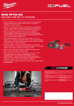 MILWAUKEE M18 FUEL™ ONE-KEY™ 2″závitořez 4933478596 A4 PDF