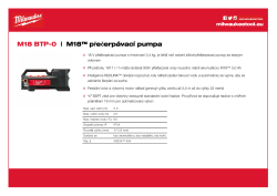 MILWAUKEE M18™ přečerpávací pumpa 4933471494 A4 PDF