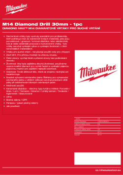 MILWAUKEE 30 mm - M14 4932498355 A4 PDF