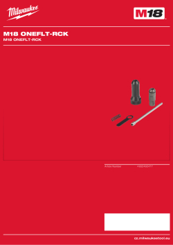 MILWAUKEE M18 ONEFLT-RCK 4932492477 A4 PDF