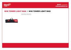 MILWAUKEE M18 TOWER LIGHT BAG 4933479643 A4 PDF