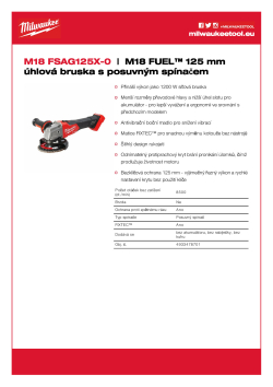 MILWAUKEE M18 FSAG125X 4933478701 A4 PDF