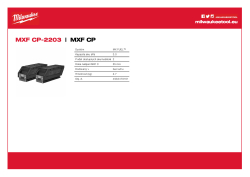 MILWAUKEE MX FUEL™ REDLITHIUM™ 3.0 Ah akumulátor 4933479161 A4 PDF