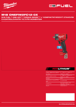 MILWAUKEE M18 ONEFIW2FC12 4933493412 A4 PDF