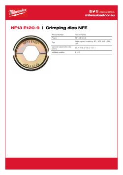 MILWAUKEE NF13 E120-9 4932479703 A4 PDF