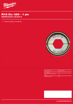 MILWAUKEE R13 Cu 120 4932459500 A4 PDF