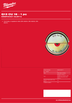 MILWAUKEE Q13 CU 16 4932459477 A4 PDF
