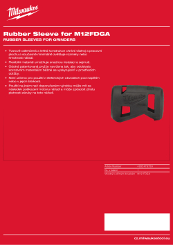 MILWAUKEE Pryžová průchodka pro M12 FDGA 4932478759 A4 PDF