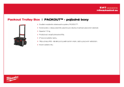 MILWAUKEE PACKOUT™ pojízdný box 4932464078 A4 PDF