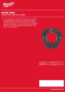 MILWAUKEE Press Jaws 4932479454 A4 PDF