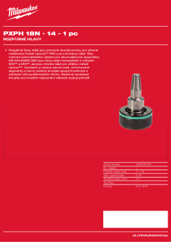 MILWAUKEE Expander heads 4932352728 A4 PDF