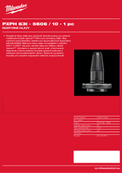 MILWAUKEE Expander heads 4932451398 A4 PDF