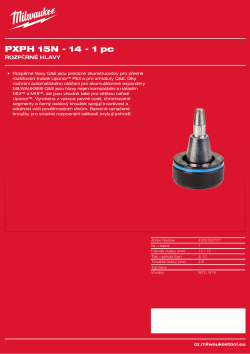 MILWAUKEE Expander heads 4932352727 A4 PDF