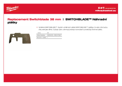 MILWAUKEE Switchblade replacement blades 4932479547 A4 PDF
