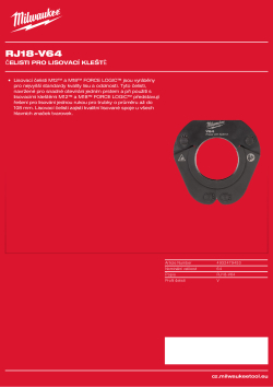 MILWAUKEE Press Jaws 4932479453 A4 PDF