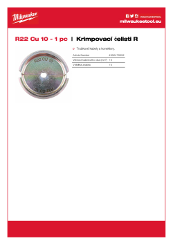 MILWAUKEE R22 Cu 10 4932479392 A4 PDF