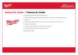 MILWAUKEE PACKOUT™ chladící box XL 4932478648 A4 PDF