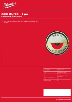 MILWAUKEE Q22 CU 70 4932451770 A4 PDF