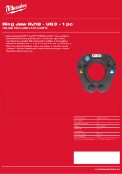 MILWAUKEE Press Jaws 4932430306 A4 PDF