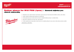 MILWAUKEE Gumová objímka pro M12 FID2 4932479977 A4 PDF