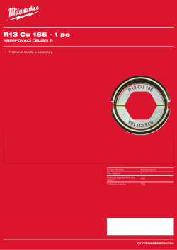 MILWAUKEE R13 Cu 185 4932459502 A4 PDF