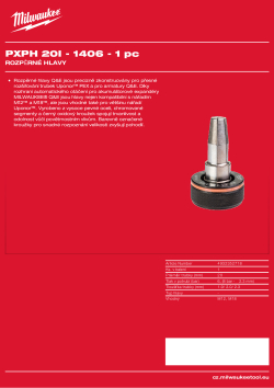 MILWAUKEE Expander heads 4932352718 A4 PDF