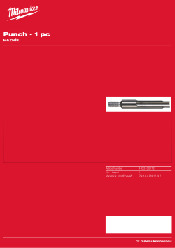 MILWAUKEE Razník 4932430172 A4 PDF
