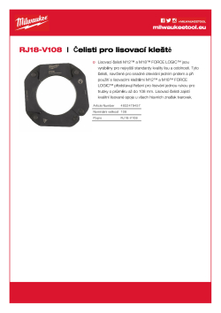 MILWAUKEE Press Jaws 4932479457 A4 PDF