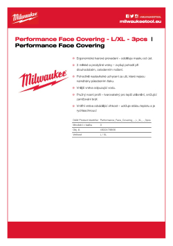 MILWAUKEE Rouška prémiová – vel. L/XL – 3 kusy 4932478866 A4 PDF