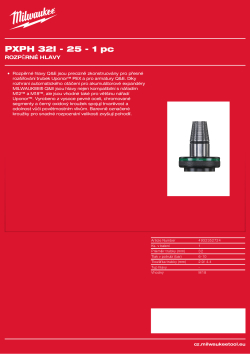 MILWAUKEE Expander heads 4932352724 A4 PDF