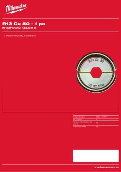 MILWAUKEE R13 Cu 50 4932459497 A4 PDF