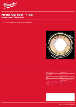 MILWAUKEE NF22 Cu 185 4932451741 A4 PDF