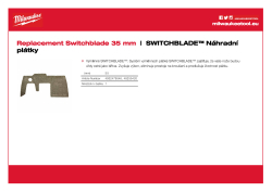 MILWAUKEE Switchblade replacement blades 4932479546 A4 PDF