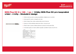 MILWAUKEE SDS-Plus small vacuum drill bits 4932471157 A4 PDF
