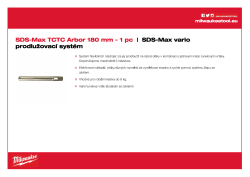 MILWAUKEE Stopka SDS-Max 4932343667 A4 PDF