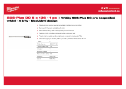 MILWAUKEE SDS-Plus small vacuum drill bits 4932471155 A4 PDF