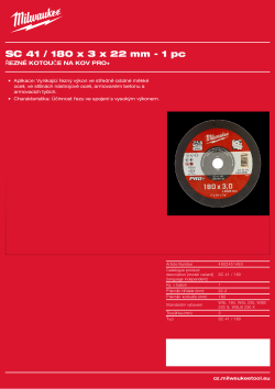 MILWAUKEE SC 41 / 180 4932451493 A4 PDF